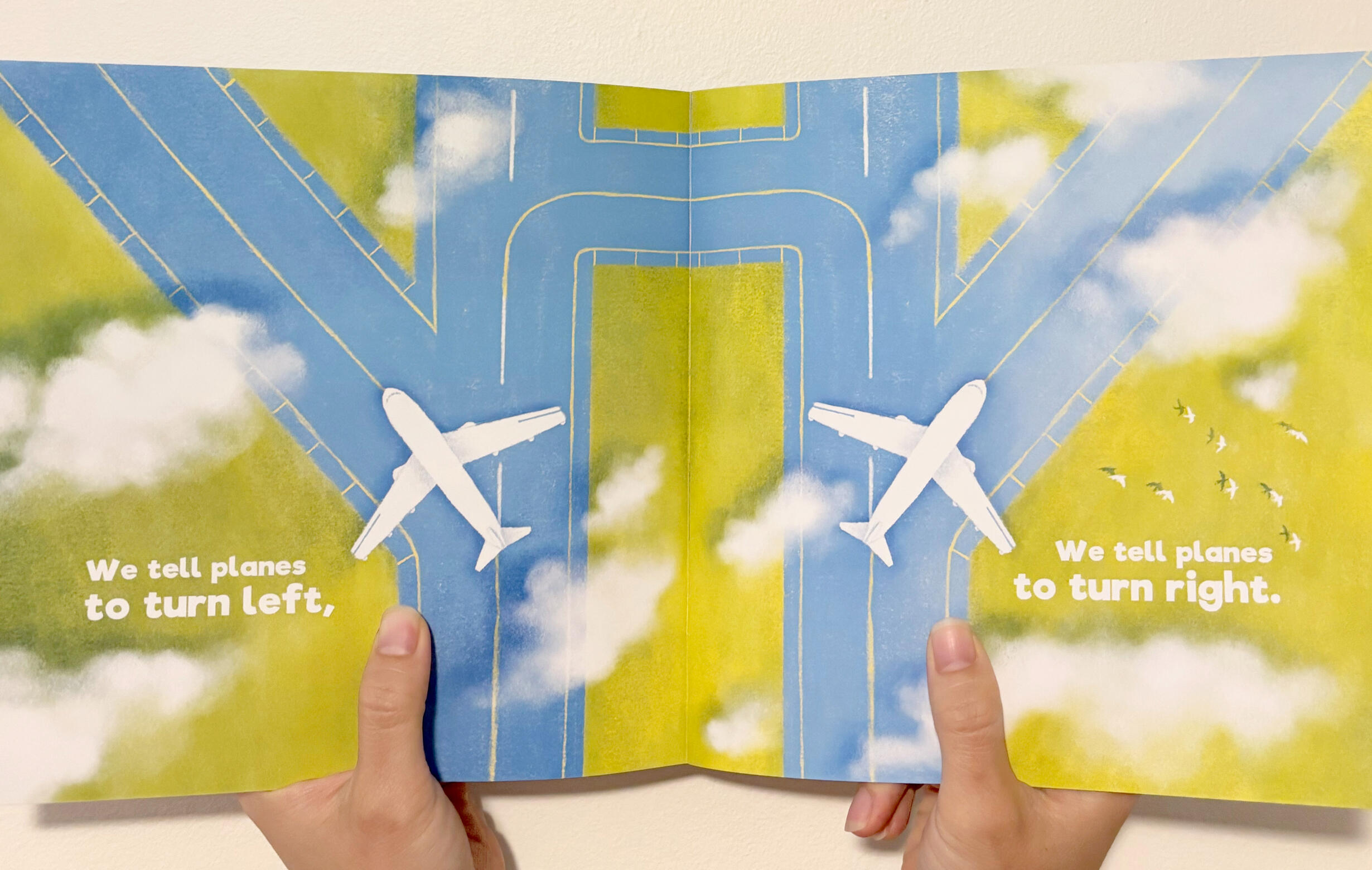 Planes in the Sky We Help Them Fly By Travis Bookert - Travis wrote a book walking through what an air traffic controller does in beautiful rhymes, for his daughter and all the hard-working air traffic controllers out there.