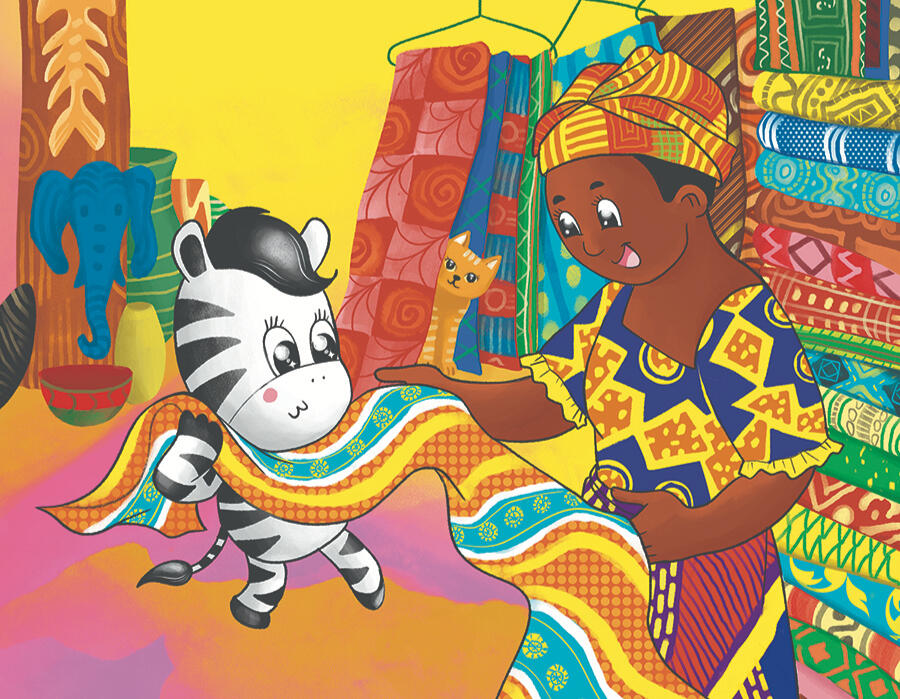ZuZu Zebra Goes to Mozambique by Marlon Dos Santos